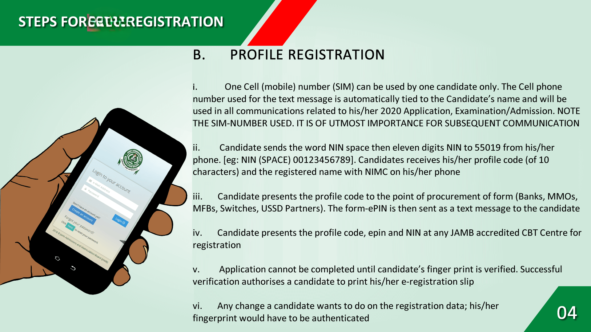 How to Create JAMB Profile for 2025/2026 UTME and Direct Entry Registration
