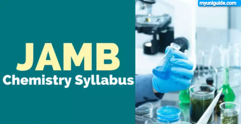 chemistry jamb syllabus